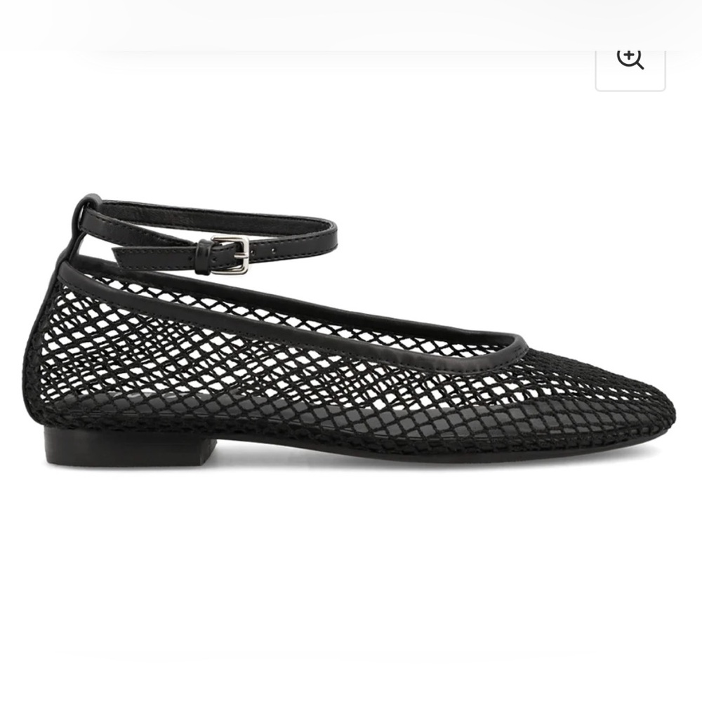 MIA “Roz Ankle Strap Ballet Flats”, size 10